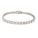 4 Prong Tennis Bracelet