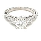 18K White Gold 1.51ctw Diamond Verragio Engagement Ring