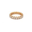 18K Yellow Gold 2/1ctw Diamond Eternity Band