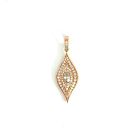 14K Rose Gold Diamond Pendant with 0.63ctw