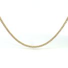 14K Yellow Gold 5 1/2ctw Diamond Tennis Necklace