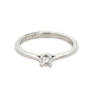 Platinum 0.20ctw Diamond  Engagement Ring