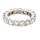 14K White Gold 4 1/4ctw Diamond Eternity Band