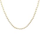 14K Yellow Gold Clasp Pearl Necklace