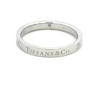 Tiffany & Co. Platinum .07ctw Diamond Band Ring
