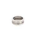 Bulgari 18K White Gold B.zero1 Ring