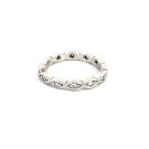 14K White Gold Ring with 0.23ctw Diamonds
