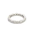 14K White Gold Eternity Band with 0.34ctw Diamonds