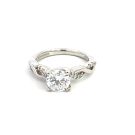14K White Gold Ring with 0.17ctw Diamonds