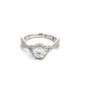 14K White Gold Semi-Mount with 0.64ctw Diamonds