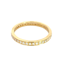 18K Yellow Gold 1/2ctw Diamond Eternity Band Hidalgo