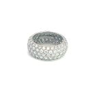 Tiffany & Co. Soleste Platinum 3 1/4ctw Diamond Pave Eternity Band