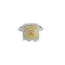 18K White & Yellow Gold Ring with 1.63ctw Diamonds