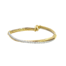 David Yurman 18K Yellow Gold 1/2ctw Diamond Bracelet
